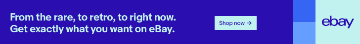 eBay Banner reads: Get exactly what you want on eBay